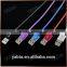 2A Stylish Steel Wire Mesh USB 2.0 Charge & Data Sync Cable for iphone lightn USB Data Cable