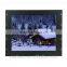 Aluminum front bezel 19inch Rack Mount Industrial LCD Mnitor with Front plate IP65