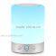 Wireless bluetooth speaker with colorful LED light smart music light with TF card