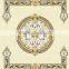 Elegant sauna floor decoration custom make water jet stone medallions