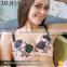 Wholesale Gorgeous Women's Push Up Bra Set Soft Cup Embroidered Underwear Set