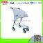 Metal 4 wheels hand luggage trolley