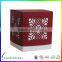 custom high quality two pieces paper candle box