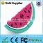 watermelon shape novelty cheap wholesale 2.0 usb flash drive/customized PVC usb, food USB ,