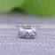 Simple Bead Jewelry Engraved 925 Silver Charms