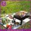 Mini Charcoal Grill Barbecue Bbq Outdoor Cooking Camping Seasoned Portable