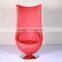 fashion leather chair high back hotel lounge chair