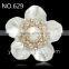 peal accessory of jewelry for lace trim and stick on hair bow