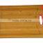 TFGJ002/Non-Slip Bamboo Cutting Board,Bamboo Chopping Block with Silicone Edges