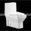 Bathroom vitreous china washdown one piece toilet