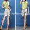 15PKPT04 2015 NEW lady fashionable summer 100% linen shorts