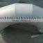 Alumina ceramic lined T-piece, alumina ceramic multipass