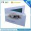 Cosmetic industry company gift lcd video greeting cards , lcd video cards