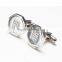 Fashion jewelry Gloden plating stainless steel cufflink fancy design men shirt