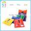 PU Leather Exquisite Game Square Bulk Juggling Ball