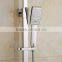 Hot sale wall mounted square design bath&shower faucet set with rainfall shower head