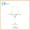 Top Slope rim Lead Free Wine Glass glass wine cup