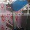 Automatic plastic PE film roll flexo printing inline cutting machine