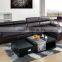 Luxury Corner sofa set top grain breather leather