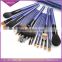 Colorful makeup brushes blue makeup brushes manufacturer