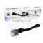 Medical stainless steel derma roller 360 degree roating changeable heads 600 needles DRS medical derma roller face and body