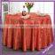 Hotel and restaurant use royal blue printing 132 round table cloth wholesale