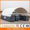 Half Round Single Steel Frame Strong Waterproof Container Shelter