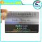 Superior Quality and Service Embossed Hot Stamping Plastic PVC Card