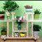 Newest movable multi-laye Wooden plant stand antique flower stand