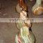 Pakistan Best Price KITCHEN AND DINING DECORATION ONYX PEAR WITH BRASS LEAF HANDICRAFTS