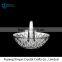 Best seller OEM design crystal faceted light candle holder manufacturer sale