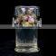 Perfect Design Double Wall Lid Tea Infuser Water Drinking Glass Tumbler - 10oz 300ml