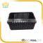OEM design eco-friendly kitchen big bread empty fruit plastic storage basket