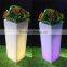 2017 New Design Color Changing Light Up LED Garden Clay Flowerpot / Planter Pot