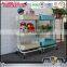 Steelite company bathroom tool trolley 4 wheels salon trolley