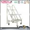 3 Tires small book cart school libiary furniture 3 Sloped Mobile Book Cart