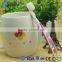 pattern printing handle kids toothbrush cleaning teeth dental care for children