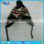 New style ear flap girl winter hat with strings