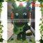 2015 NEW wholesale Grand and magnificent artificial giraffe topiary for park decoration made in guangzhou
