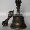 Tibetan Buddhist Bronze Bell 6" and Vajra/Dorje (Small) - Nepal