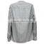 men clothing long sleeve with button pointed collar printed pattern loose-fitting printed shirts