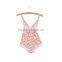 2016 New fashion baby wear summer one piece backless jumpsuit baby boutique outfit