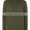 Plain Classic Fit Hoodie Khaki Army Green Oversized Men Sweat Shirts Custom Logo Design Clothings