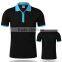 Latest Design Contrast Collar Camisetas Polo t Shirt