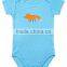 Unisex Applique Bird Summer Wear Short Sleeve Pattern Custom Made Infant Cotton Smocked Baby Romper for Wholesale