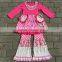 Lovely Kids Boutique Toddler Girls Boutique Clothing Sets Girls Valentines Day Outfits Wholesale