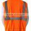 ANSI 107-2015 Polyester Orange Mesh Fluorescent Vest