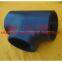 Carbon steel straight Tee forged iron pipe fitings