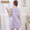 Fashion design Qianxiu plain color harness night dress