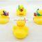 RUBBER VINYL SQUEAK DUCK FOR BABY BATH(INNOCUOUS FOR BABY)
